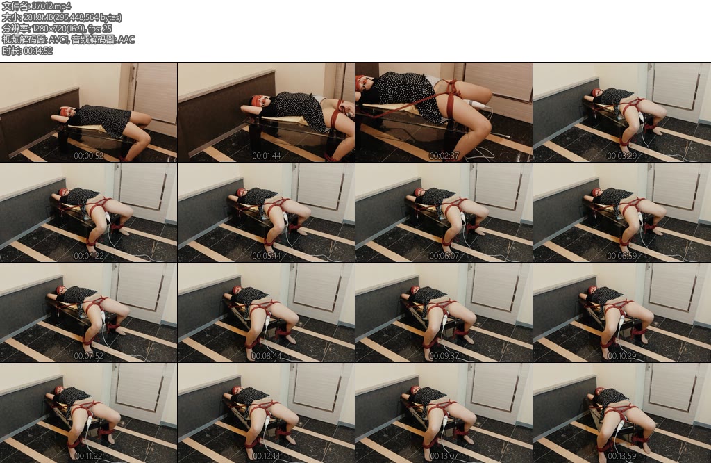 [亚洲绳艺] 喘ぎ声悶える様子見たくて気になる清楚系女子を誘拐した-丝依依