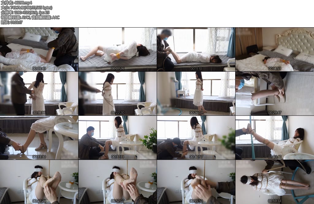 [心悦艺束] 仙女筱筱遇劫匪连衣裙tk-丝依依