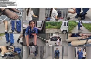 [忘忧社] 新模特沈冰上女犯沈冰被提审询问其藏匿作案工具的地点她称已扔在郊外但记不清具体位置随后她被要求带连体镣铐前往指认现场并寻找作案工具过程中表现犹豫和不确定-丝依依