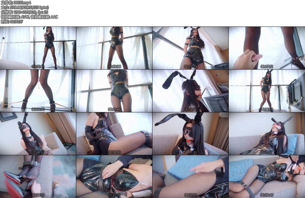 [丝米原创] 4K我的妹妹是个小M第2集兔女郎任务完成的奖励妹妹变身性感兔女郎手拿皮带恳求哥哥把自己束缚起来绑就绑等下别求饶固定罚站在大长腿-丝依依