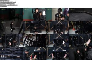 [一绳有你] 妗日美惠子蒙面黑胶衣黑夜闯军统寻找重要密件被抓紧缚捆绑押地牢牢笼打挠烧滴蜡脚心送上断头台-丝依依