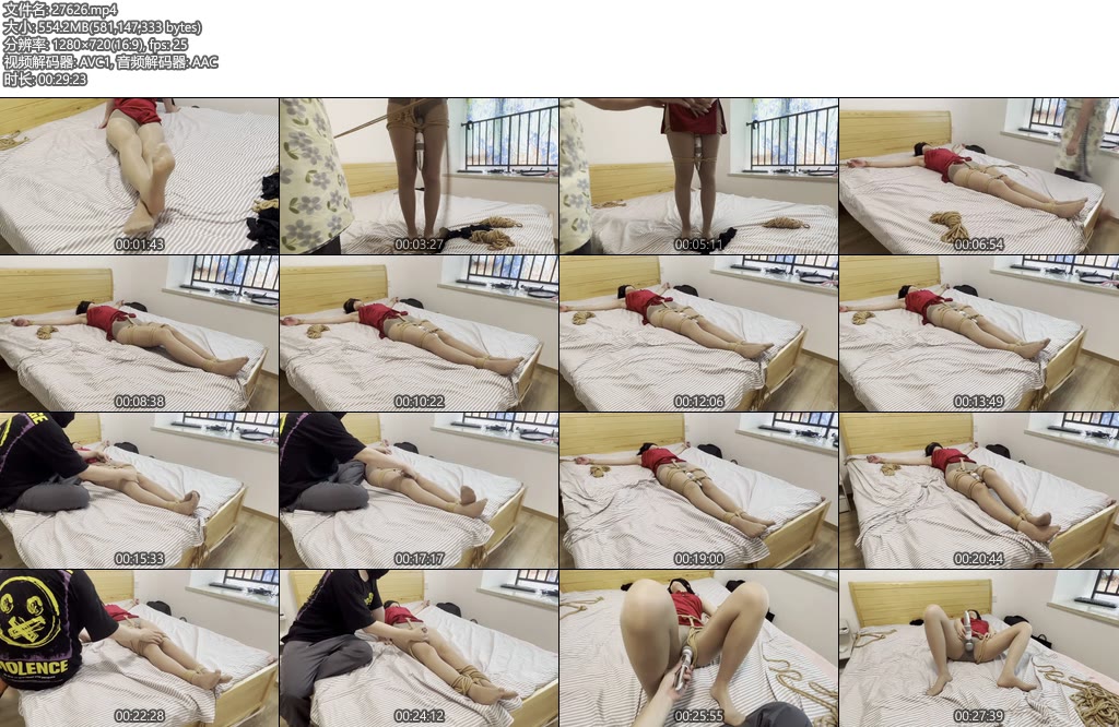 [侠客原创] 黑丝侠客 穿旗袍的肉丝小姐姐黑丝侠捆绑固定放置强高自嗨肉丝真实高c绑床-丝依依