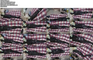 [亚洲绳艺] 八重崎椿乳胶睡袋自我安慰-丝依依