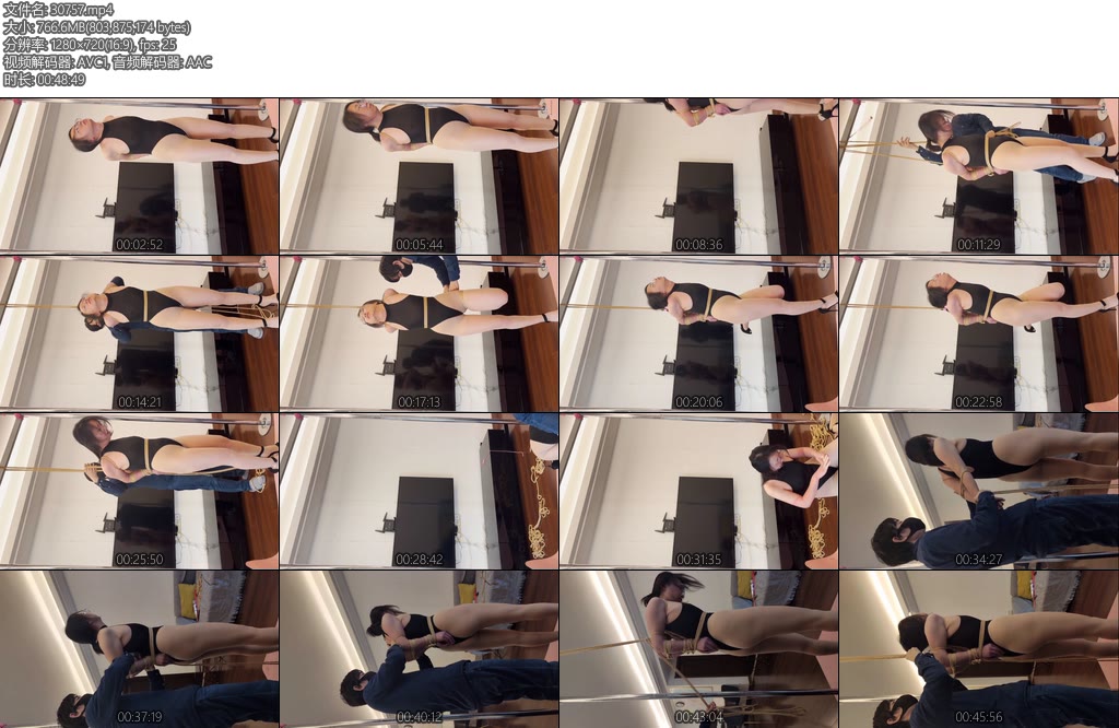 [麦子原创] 麦子呀 麦子和主人生气被罚捆的很紧都哭了-丝依依