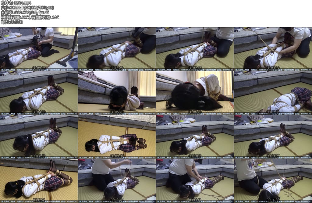 [新月原创] 红豆黑丝JK驷马强制捆绑到很累之后再故意绑得更紧的话女孩是什么真实反应-丝依依