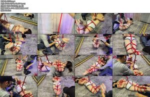 [雨辰原创] 小M雨露蛇缚吊辱内衣蛇缚放置抚摸边控强G玩N呻吟尖叫-丝依依