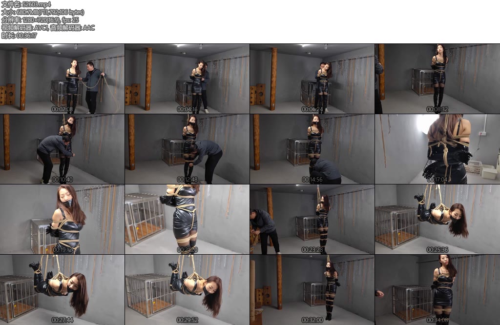 [随心原创] 诺米黑靴女王悬吊-丝依依