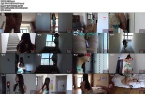 [半岛束艺] 历史经典桃子仙女棒股绳楼道玩刺激险些被关电梯-丝依依