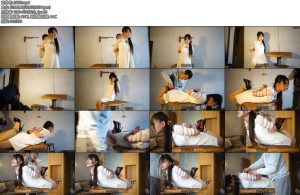 [锐度主张] 嫣儿 痛苦的桌上捆绑放置五花驷马勒嘴吊缚-丝依依