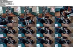 [绯影责束] 五花旗袍日常陪看电视-丝依依