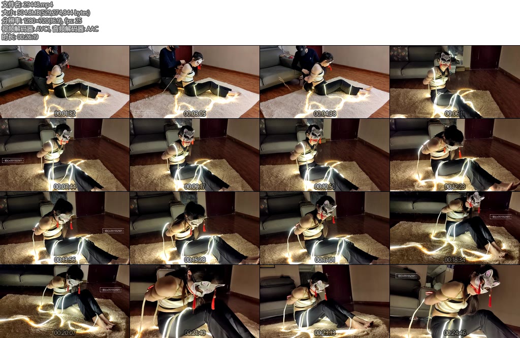 [一绳所爱] 韩露捆绑戴口球聊天访谈-丝依依