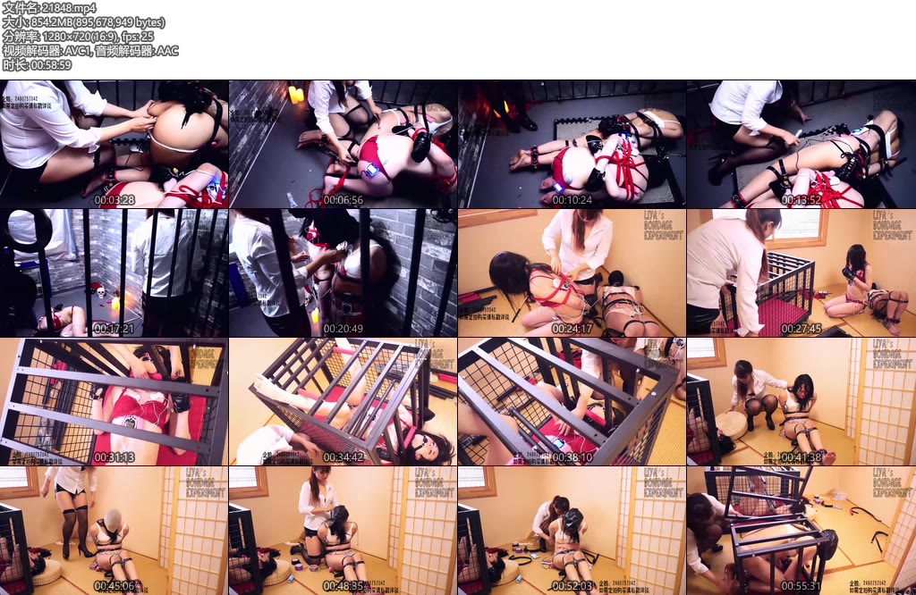 [莉雅原创] 极限系列（1） 女王S调教双M-丝依依