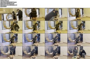 [奥特曼] 御姐十一直臂跪缚 含柠檬片加口球放置90分钟-丝依依