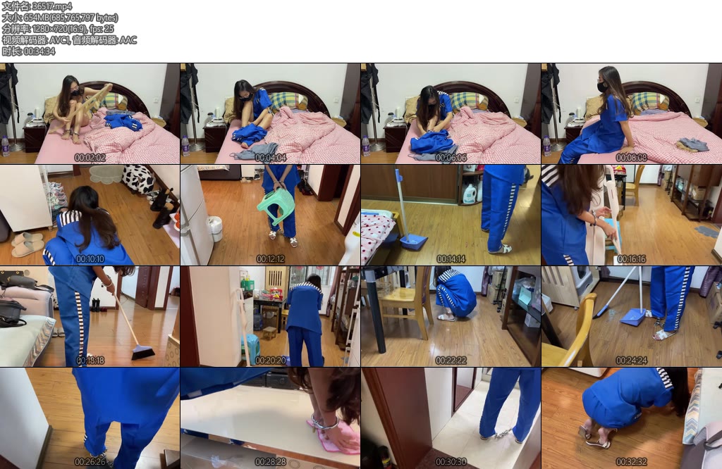 [ZhangYang] 洋洋 居家女囚的日常-丝依依