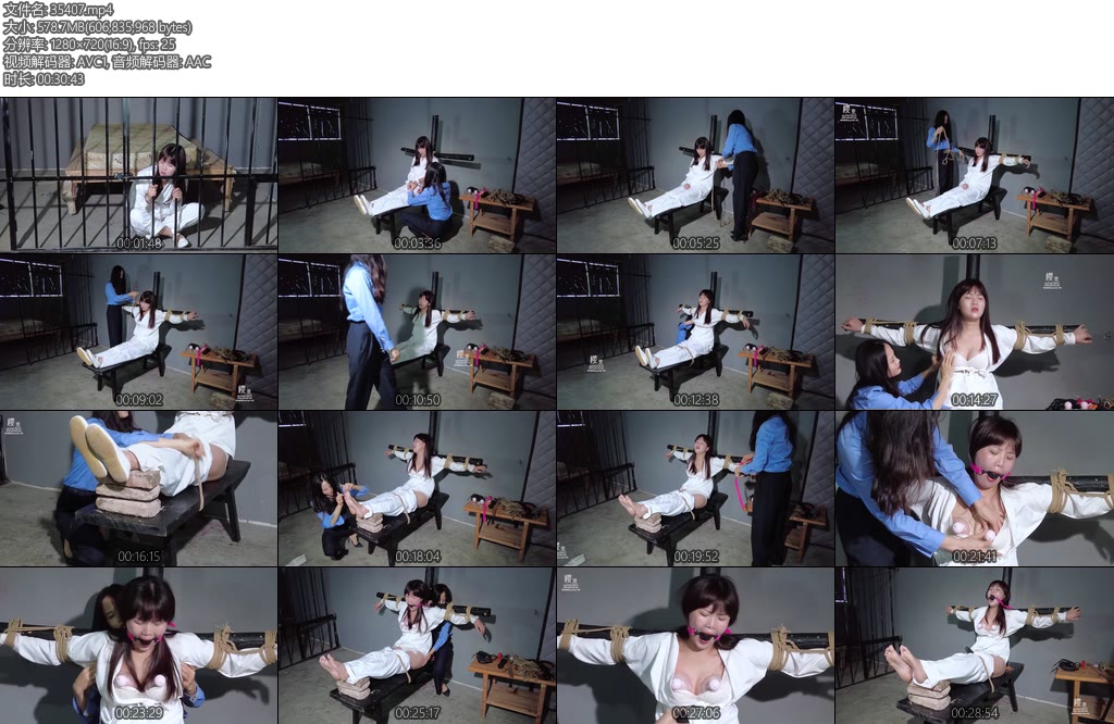 [樱束原创] 死囚的最后一晚 白色囚服死囚在老虎登上度过的最后一晚垫砖TK抽打脚心电击口球棒棒吸乳器折磨羞辱强G-丝依依