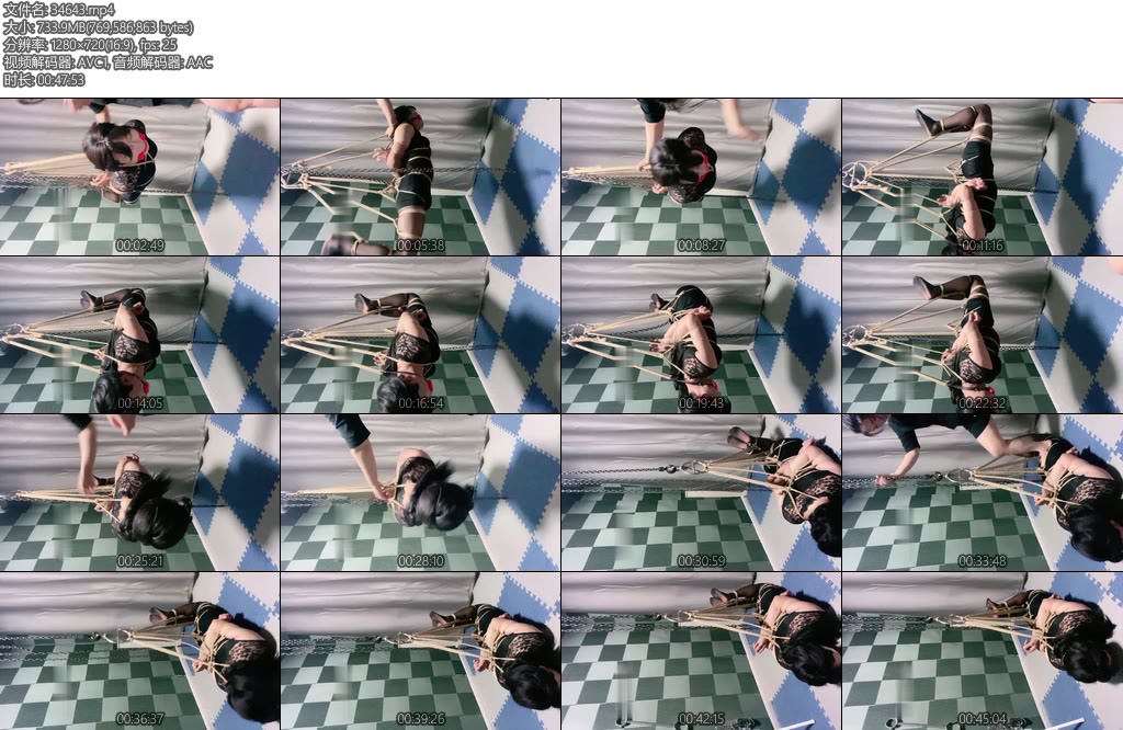 [盈盈原创] 五花大绑囚禁贱奴-丝依依