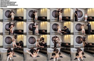 [雨辰原创] 凌辱公司女会计内衣捆绑吊打拷问羞辱玩弄强制X_X放置挣扎TK玩脚-丝依依