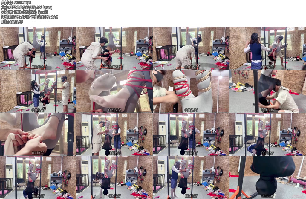 [媚娘原创] 三五小脚凌辱瑜伽裤小姐姐直到尿裤子白袜倒吊-丝依依