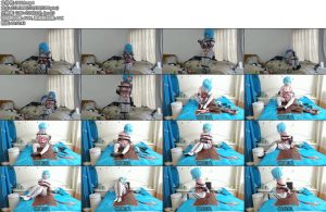 [亚洲绳艺] kig向绫波丽cos自缚二合一-丝依依