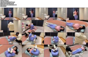 [冰悦原创] 瑜伽服配白袜绳艺束缚的正确打开方式-丝依依