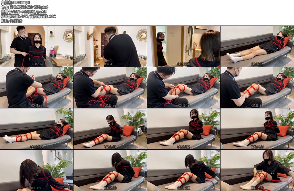 [默示录] 缚艺录小若新模小若试镜很有小哀的感觉今年最喜欢的模特胶带封嘴必少不了-丝依依