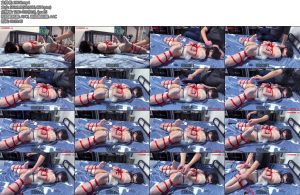 [绳精病] 女孩交友不慎被控制狂男友紧缚禁锢肛钩羞辱打屁股挠脚心迫使屈服听话-丝依依