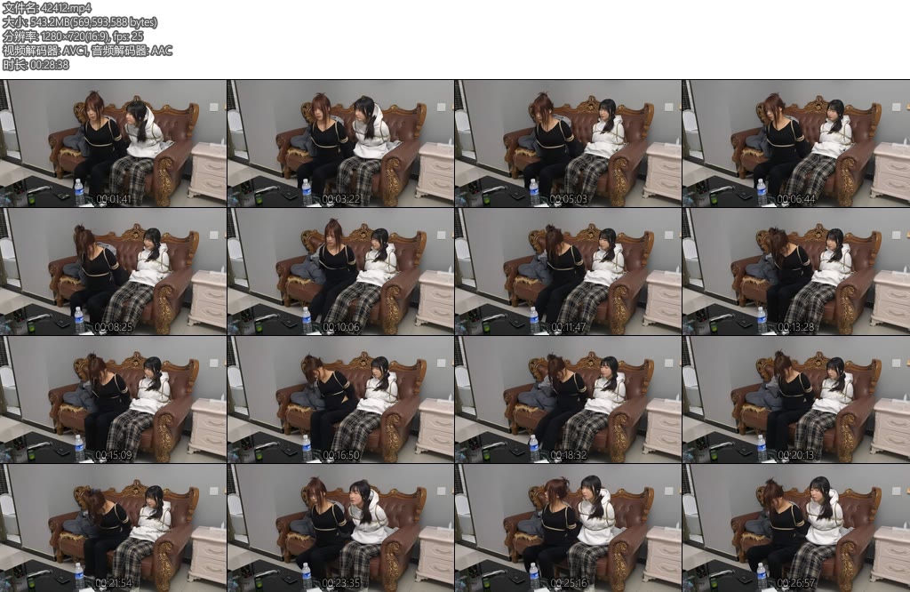 [JS原创] 欣妍晓凡双人后手观音捆绑放置-丝依依