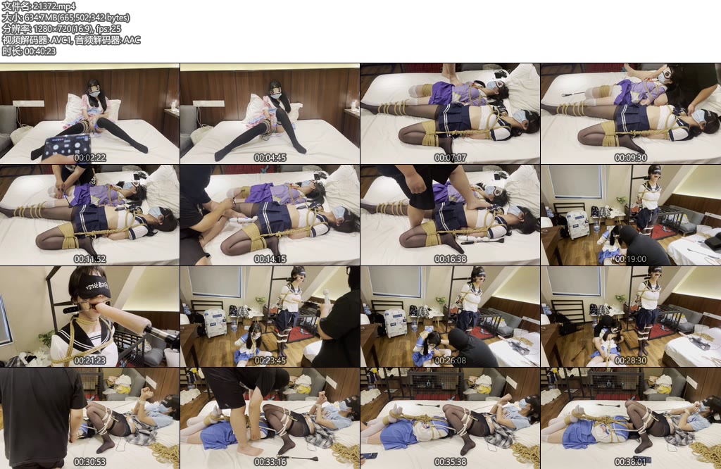 [杰仔原创] 小茜和异梦的调教日记 泡泡机＋tk＋强高＋捆绑控制＋郊狼+口水+黑白丝-丝依依