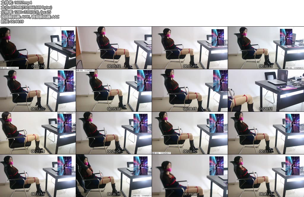 [琥珀堂] 试点下！全程都是背景惨叫声！萍奴的日常训练，没忘记紧缚、棒棒TJ，MM双腿搓动的厉害了-丝依依