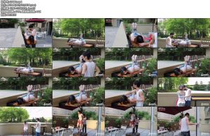 [半岛束艺] 鹿野小区驷马测试路人反应~赠送遮阳伞下的人偶-丝依依