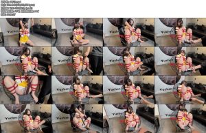 [雨辰原创] 囚肉丝高跟囚服受辱K9调教捆绑调教玩胸虐阴强高羞辱刺轮皮鞭TK玩弄-丝依依