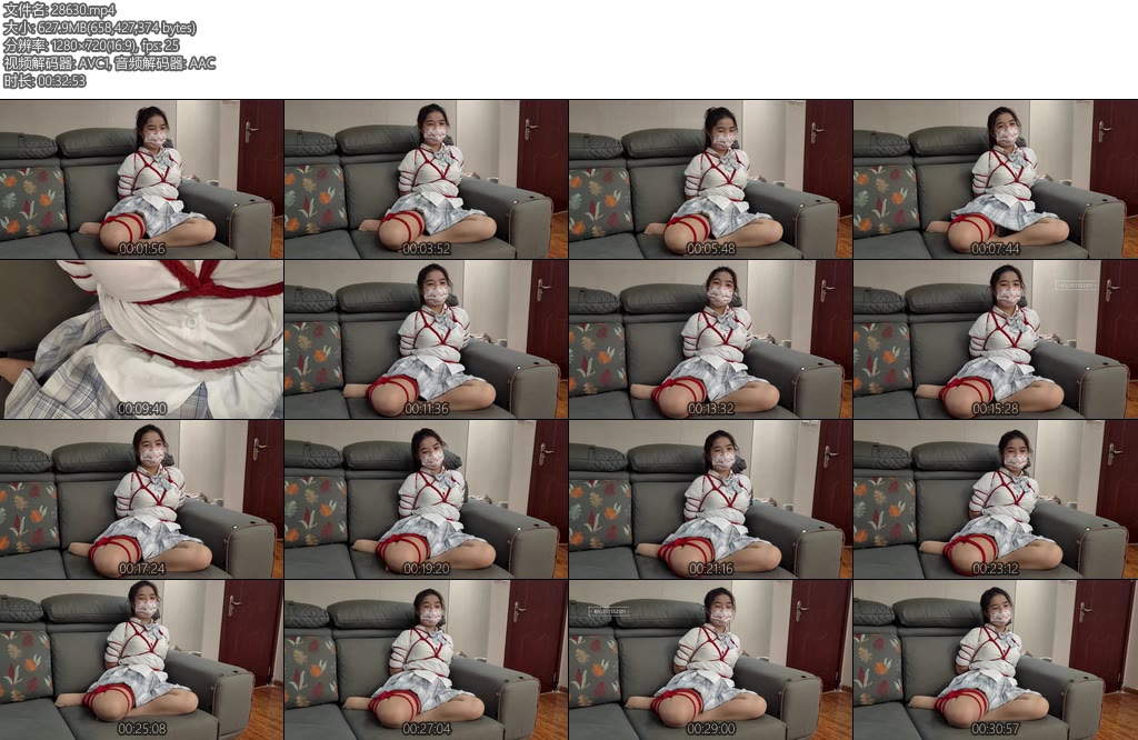 [一绳所爱] 仙仙五花大绑和小红聊捆绑-丝依依