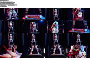 [人间牧场] 拘束屋第一期在拘束架中被完全拘束的流萤-丝依依