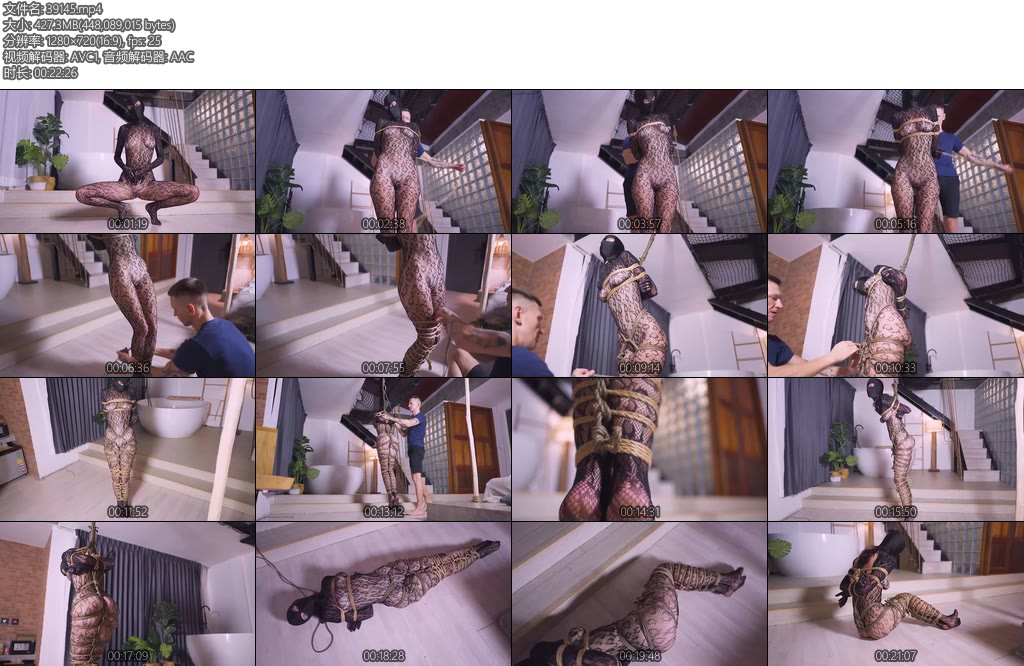 [欧美绳艺] MANY ROPES-丝依依