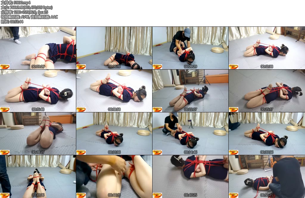 [魅影空间] 颖颖心动第二季近一小时小撸作品股绳紧缚驷马爬行蒙眼棒棒振阴强高M脚分腿爬行劈腿棒棒嗡嗡往里钻-丝依依