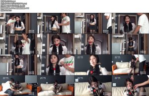 [蔚蓝艺束] 性感制服小羊，超紧五花股绳吊绑，坐缚放置，口球堵丝袜勒，口水横飞-丝依依