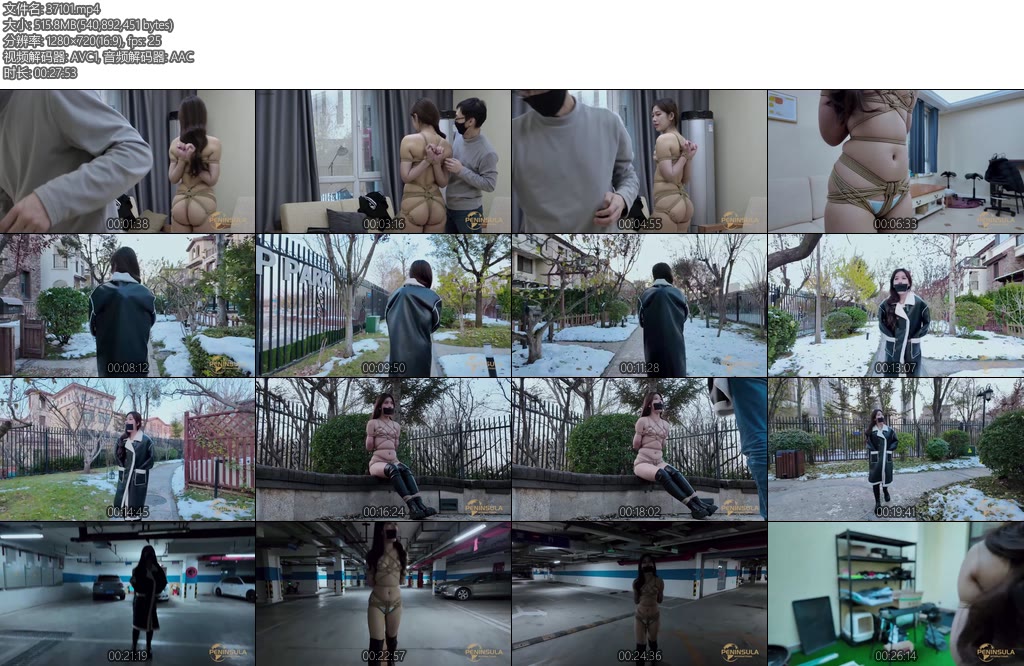 [半岛束艺] 泽爱冬天散步不一定要穿衣服-丝依依