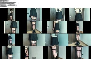 [凉叶子] JK叶子强制站立捆绑中的似碰非碰-丝依依