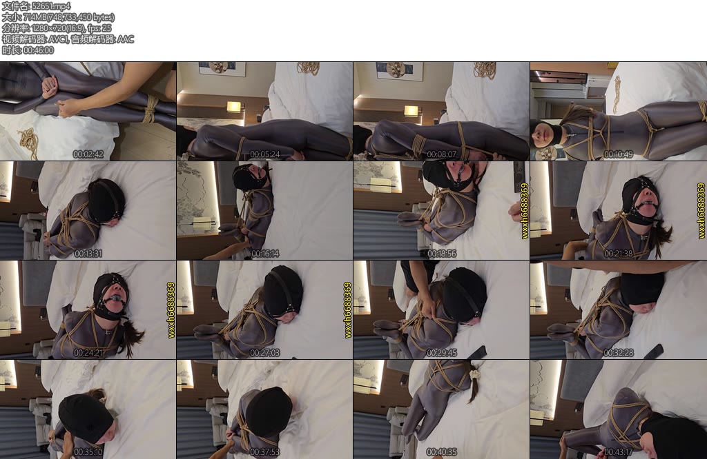 [小黑原创] 直臂驷马紧缚放置强高第一次尝试堵嘴叫不出来只能呜呜的-丝依依