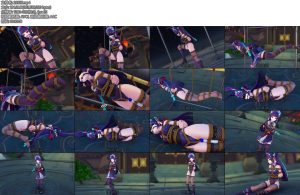 [动画片] 原神云堇原装网袜兔女郎捆绑-丝依依