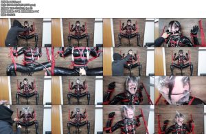 [D-Lemon] ラバー磔拘束袋呼吸制御-丝依依