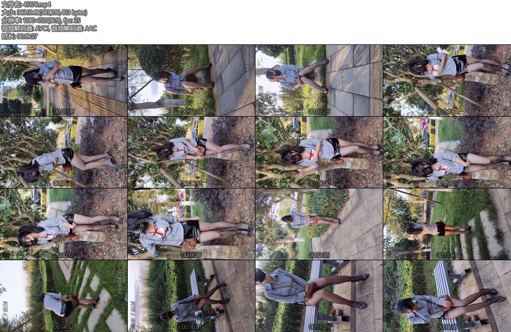 [栗栗子] 被命令的女销售员01户外捆绑路边强高路边失禁快乐蛋OL衬衫包臀裙黑丝高跟鞋单马尾龟甲缚反复强高-丝依依