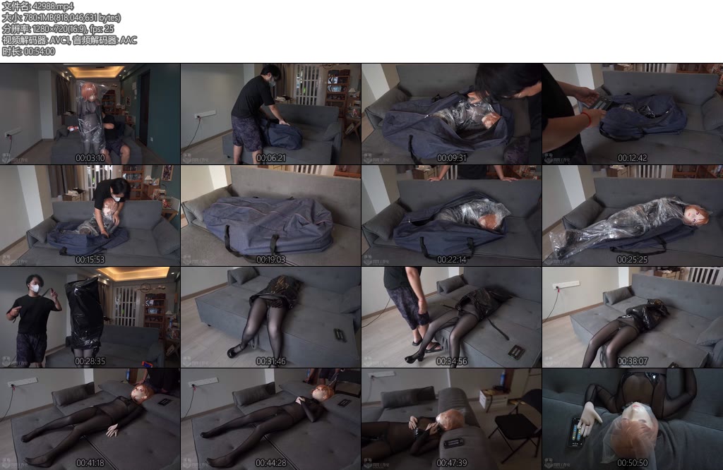 [闪闪原创] 闪闪工作室 塑料袋中的KIG娃娃记录了一个新的二氧化碳极限反应-丝依依