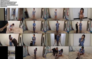 [随心原创] 苏樱时装模特面试 被绳艺紧缚 快绑哭了的模特-丝依依