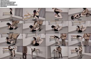 [海砂原创] 玩弄捆绑舞蹈系芭蕾少女极限驷马与对镜高抬腿sp惩罚-丝依依