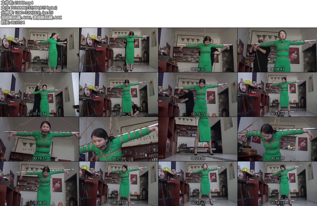 [胜景影视] 钢管固定缚-丝依依