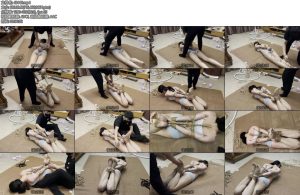 [缚予原创] 线下真实调教之超漂亮m阿然驷马紧缚绑哭驷马超紧缚放置脚趾缚踩踏踢胸羞辱耳光SP挠脚心小m阿然这次简单驷马放置一下-丝依依