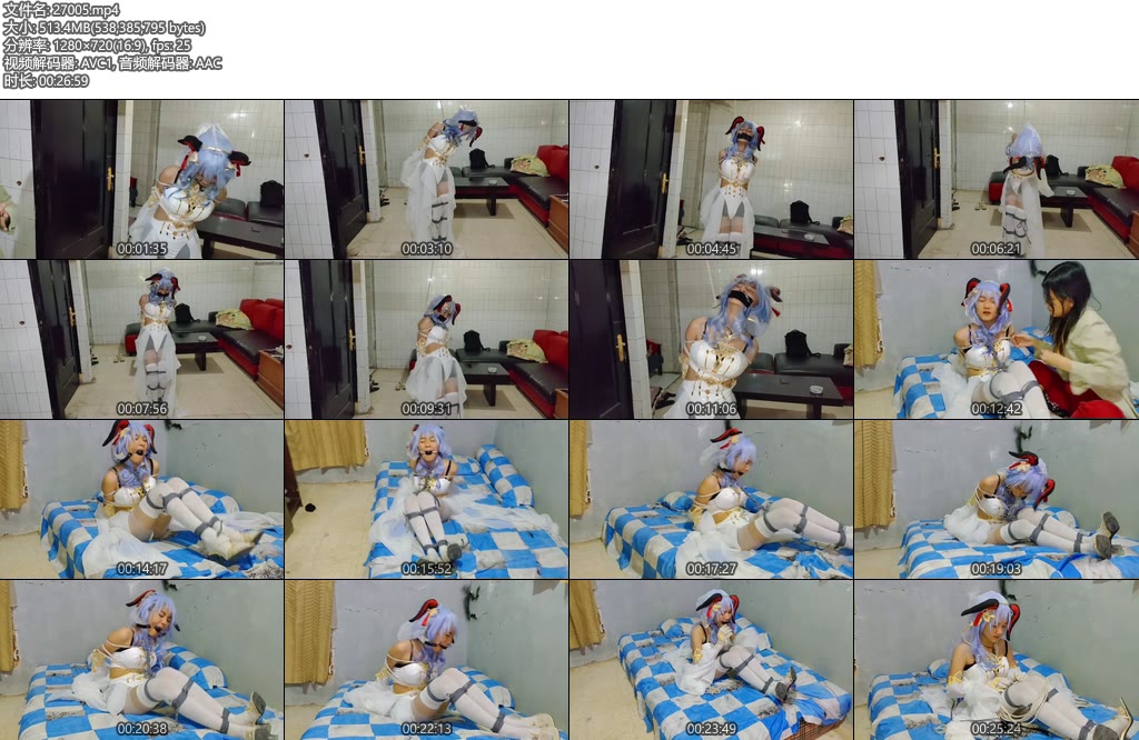 [亚洲绳艺] cos捆绑赣榆姐姐取消了婚姻当赣榆要和一个旅行者结婚时沈河派人阻止他叫人绑架了赣榆把她囚禁起来甘宇能逃脱这个计划吗-丝依依