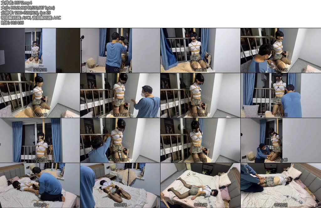 [欢乐谷] 黑丝折叠跪固定放置 刚放学回家的m，没没来得及反应，一进门就被大叔捆绑到了飘窗上新安装的木桩上穿了一天的黑丝直接折叠退，跪到展台上，-丝依依