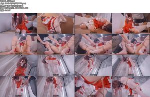 [丝米原创] 约绑日记（第四集）CD股绳COS巫女驷马分腿-丝依依